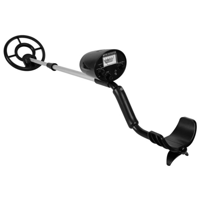 Velleman Détecteur de métaux, Disque étanche 18 cm, mètre analogique, pour débutants, Profondeur de détection 12 cm