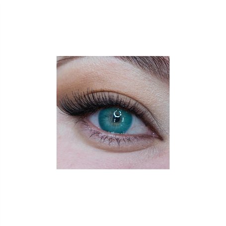 MYSALENS® Lentilles De Contact De Couleur Hidrocor 2 Blue Couleur Naturelle très haute opacité Kit De Rangement Boitier Pince et