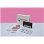MYSALENS® Lentilles De Contact De Couleur Hidrocor 2 Blue Couleur Naturelle très haute opacité Kit De Rangement Boitier Pince et
