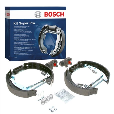 Bosch KS556 Kit Super Pro - Kit de frein à tambours arrière - 1 jeu complet prémonté