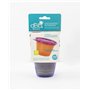 dBb Remond Petit Pot Conservation Bébé, Boîte Conservation Alimentaire, Pot Bébé Repas – Boîte Congélation, Lot de 6 pots x 120 
