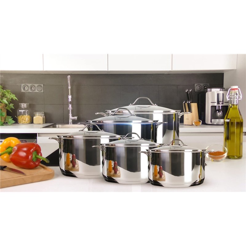 Image secondaire de Tefal intuition Extra Grande Marmite + couvercle 36 cm, Contenance 20L, Induction B9087514
