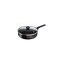 TEFAL EASY COOK & CLEAN Sauteuse 26 cm antiadhésive + couvercle Compatible Tous Feux Sauf Induction B5543302