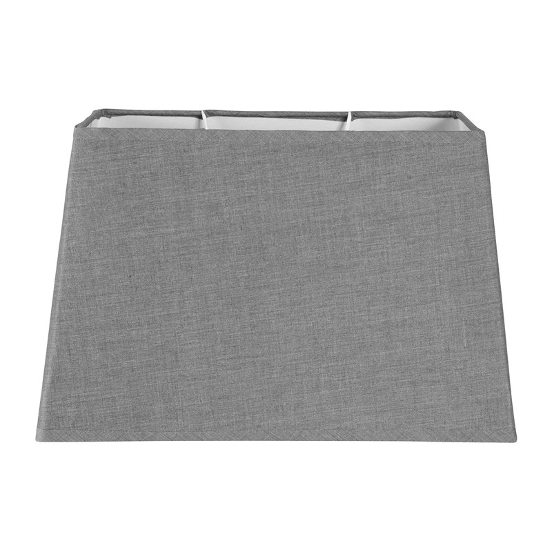 Abat-jour rectangulaire gris Ostaria