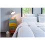 Blanrêve - Couette confort - Tempérée - Pour lit de 1 personne - Fibres Synthétiques Douces - Entretien Facile - Blanc - 140x200