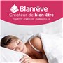 Blanrêve - Couette confort - Tempérée - Pour lit de 1 personne - Fibres Synthétiques Douces - Entretien Facile - Blanc - 140x200