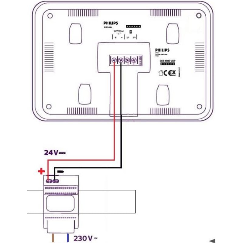 Image secondaire de PHILIPS 531010 Alimentation modulaire Blanc