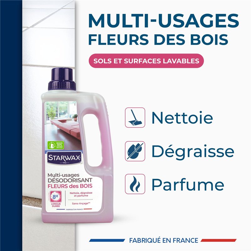 Image secondaire de STARWAX - Nettoyant Multi-Usages - Parfum Fleur des Bois