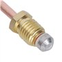 Thermocouple à gaz universel M8 filetage chauffage brûleur à gaz sonde thermocouple 600mm pièces de rechange de chauffage extéri