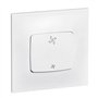 Legrand - Commande pour VMC Neptune - 10A - bornes automatiques - Blanc