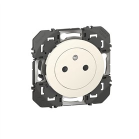 LEGRAND - Prise Electrique Murale 16A avec Terre dooxie Surface - Prise 2P + T Affleurante avec Fond Rétractable - Fabriqué En F