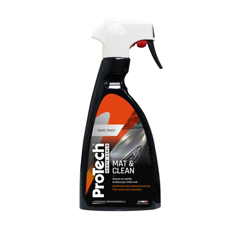 ProTechMC | Mat & Clean | Nettoyant pour Peintures Mates Voiture | Nettoie et Conserve l'Effet Mat des Surfaces | Entretien & Pr