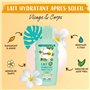 LOVEA - Lait Hydratant Après-Soleil Visage & Corps - Monoï De Tahiti & Aloe Vera - Hydrate & Apaise La Peau Pendant 24h - 98% D'