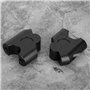 Rehausseur De Guidon Moto Universel 22mm - Adaptateur De Montage B K Move Pour Guidon NC 750 (Noir)