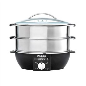 Magimix 11579 Cuiseur Vapeur avec 2 paniers Rotatif