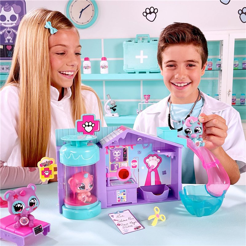 Image secondaire de Canal Toys - Clinique Vétérinaire Doctor Slime - Figurines et Accessoires Docteur- dès 6 ans - DSM 006, Multicolored, longueur 3