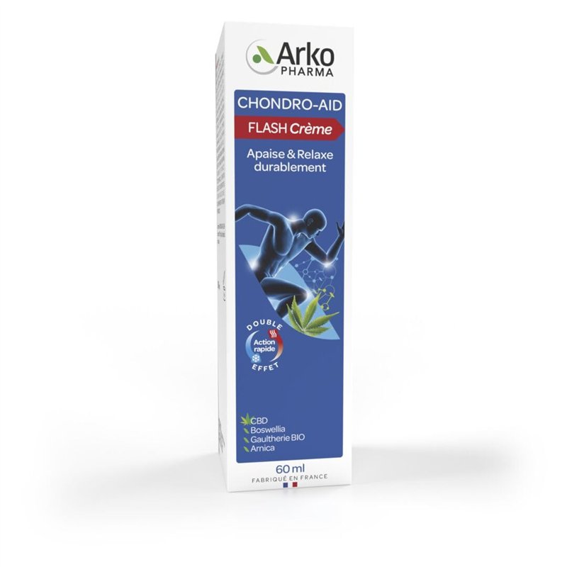 Image secondaire de Arkopharma - Chondro-Aid Flash Crème | Confort articulaire - Détente musculaire durable - Sensation apaisante et relaxante - For