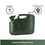 Greenstar Jerrican 10L - Jerrican Métal - Verrouillage à Goupille - Traitement Intérieur Antirouille - Norme UN Transport de Mat
