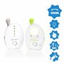 Badabulle Babyphone Audio pour Bebe Baby Online 500m avec Veilleuse Vibreur et Adaptateurs