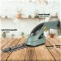 Coupe Bordure + Taille Haie Electrique sans Fil FISHTEC - Cisaille à Gazon 2 Types de Lames : Taille Herbe + Sculpte Haie - Batt