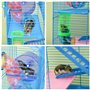 PawHut Cage pour Hamster Souris Petit Animaux Rongeur avec Tunnel Mangeoire Roue Jouet 47 x 30 x 59 cm Bleu