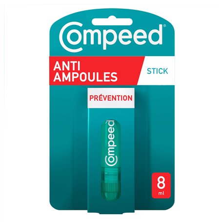 Compeed - Stick Anti-Frottements - Anti-Ampoules - Protége des frottements excessifs - Invisible - Ne tache pas