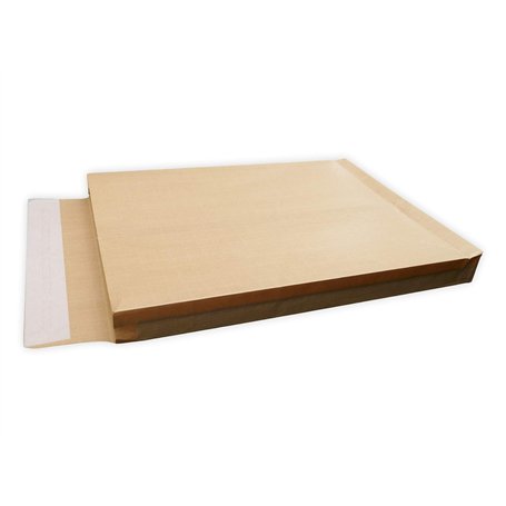 Lot de 20 Pochettes à Soufflets Kraft Armé solide 135 Gr C4 : 229 X 324 x 30 mm pour A4