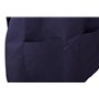 Hurry Jump Tablier Chasuble Blouse chasuble Coloris Marine Encolure Carrée Taille coté reglable par pression