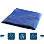 Bâche Piscine 150 g/m² - 6 x 10 m - Couverture Piscine sans Filet écoulement - bache imperméable - baches Piscine