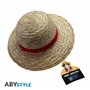 ABYSTYLE - One Piece - Chapeau de Paille Luffy - Taille L- Licence 100% Officielle