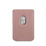 GUESS Portefeuilles avec Magsafe en Cuir iPhone 12 Design Saffiano en Couleur Rose GUWMSSASLPI, Rose