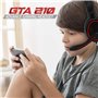 ADVANCE – GTA 210 – Casque Pro Gaming Audio - Simili Cuir - Microphone – Arceau Flexible et Ajustable – HP 40mm – Plug and Play 