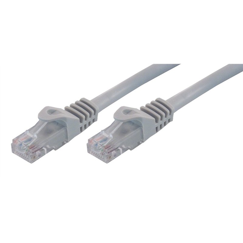 MCL Samar UTP6-2M Cordon Cat 6 RJ45 U/UTP 2m Gris