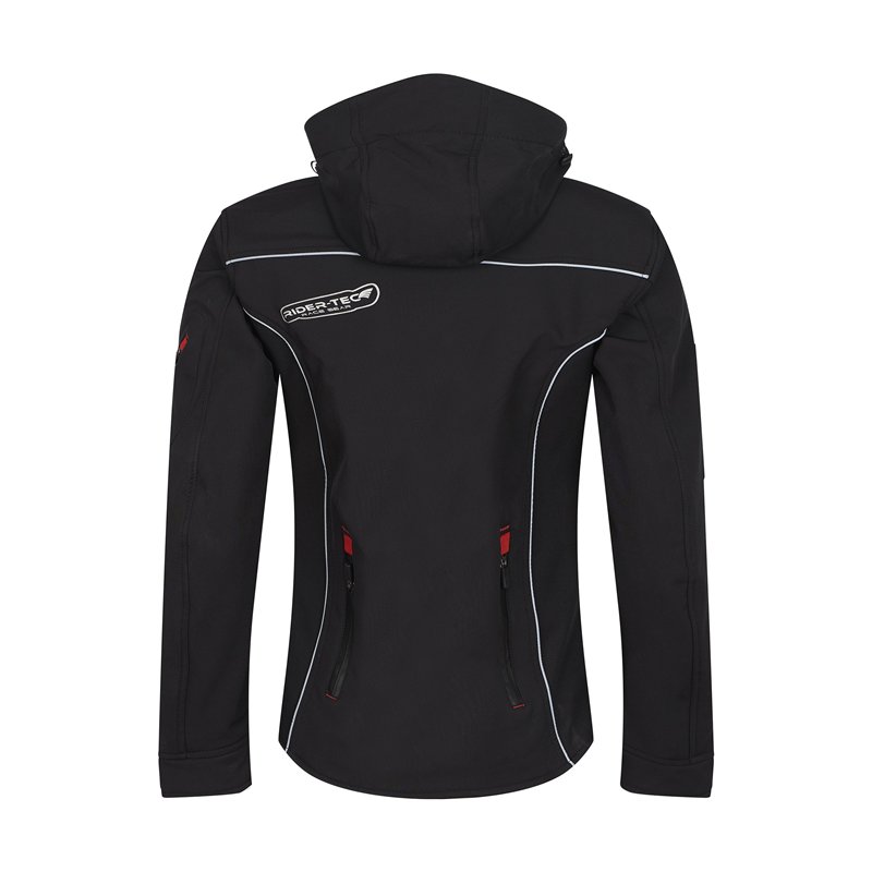 Image secondaire de Rider-Tec Mixte Rt2780b-l RIDER TEC Veste de moto mi saison et t RT 2780 B, Noir, L EU