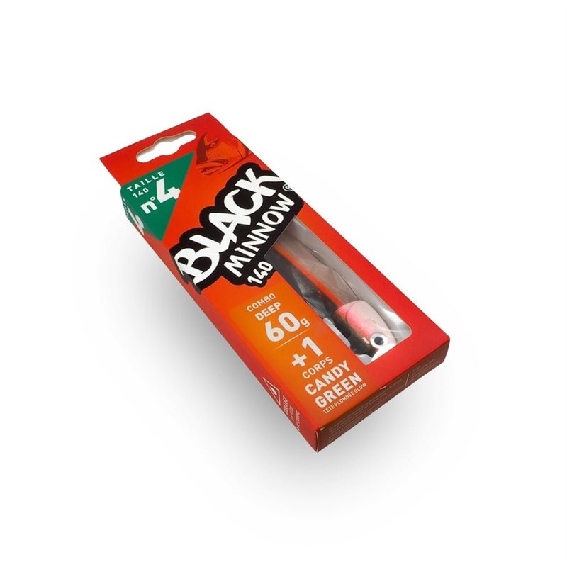 Fiiish Black Minnow 140 Combo Deep - 60g Glow - Candy Green