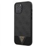 Guess GUHCP12LPU4GHBK 4G Collection Triangle Coque pour iPhone 12 Pro Max 6