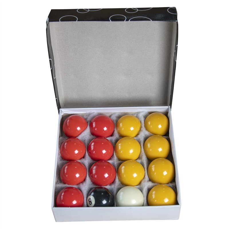 Image secondaire de JT2D Set de 16 Boules de Billard Anglais en résine 2