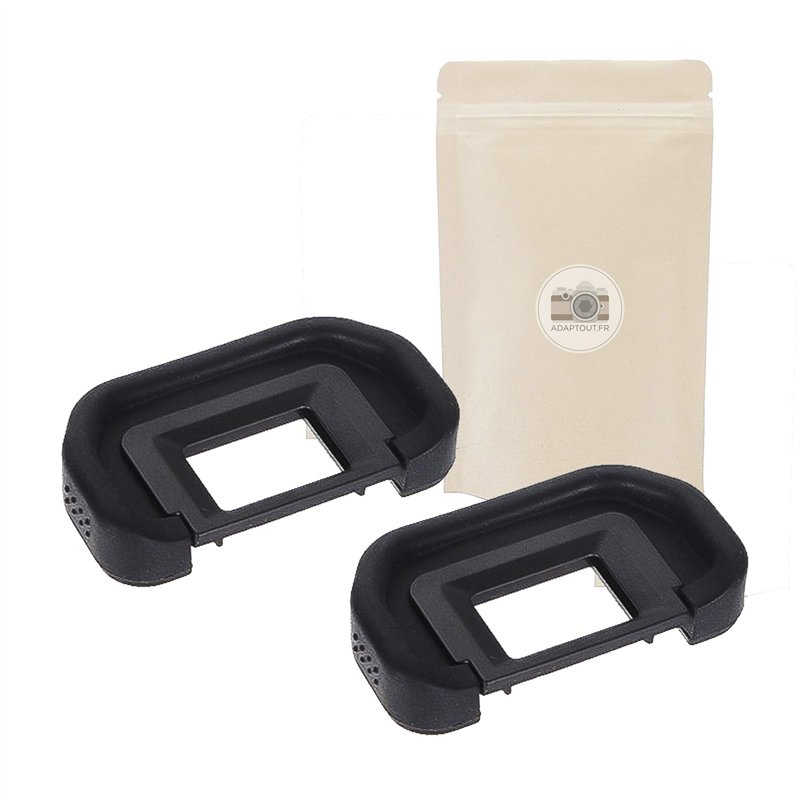 X2 EB Oeilleton Caoutchouc pour Viseur Canon Type EB Compatible Canon EOS Rebel 10D 70D, 60D, 60Da, 6D, 5D Mark II, 5D, 50D, 40D