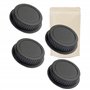 X4 EF Bouchon Cache Arrière Compatible pour Objectif Canon EOS - ADAPTOUT Marque FRANÇAISE