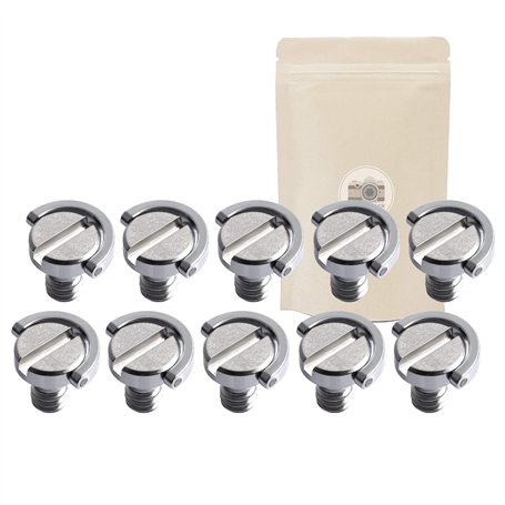 X10 VIS 1/4" Pouce Kodak avec Anneau Metal pour Appareil Photo DSLR Trépied Monopode Plateau Rapide - ADAPTOUT Marque FRANÇAISE