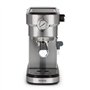H.Koenig Machine Expresso Automatique Professionnelle Pression 20 Bar EXP820, Inox, Portable, Système thermoblock, 1.1L, Pompe b