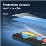 NEW'C Lot de 3, Verre Trempé pour Google pixel 4a 4G, Film Protection écran efficace contre les Rayures - sans Bulles - Ultra Ré