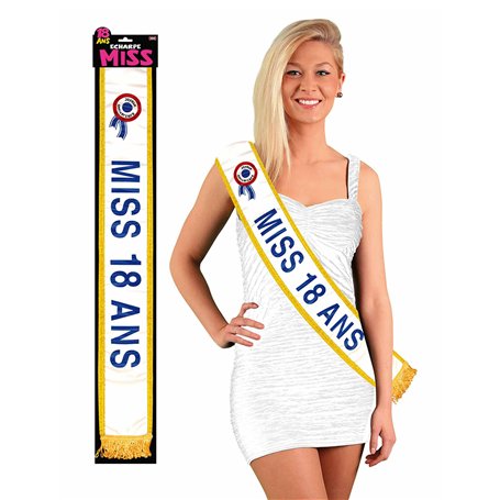 Echarpe or Miss 18 ans