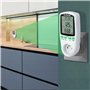 Wattmètre - Compteur de Consommation Électrique - FISHTEC ® - Prise Contrôle Cout Consommation Electrique - Prise Compteur d'Éne