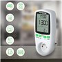 Wattmètre - Compteur de Consommation Électrique - FISHTEC ® - Prise Contrôle Cout Consommation Electrique - Prise Compteur d'Éne