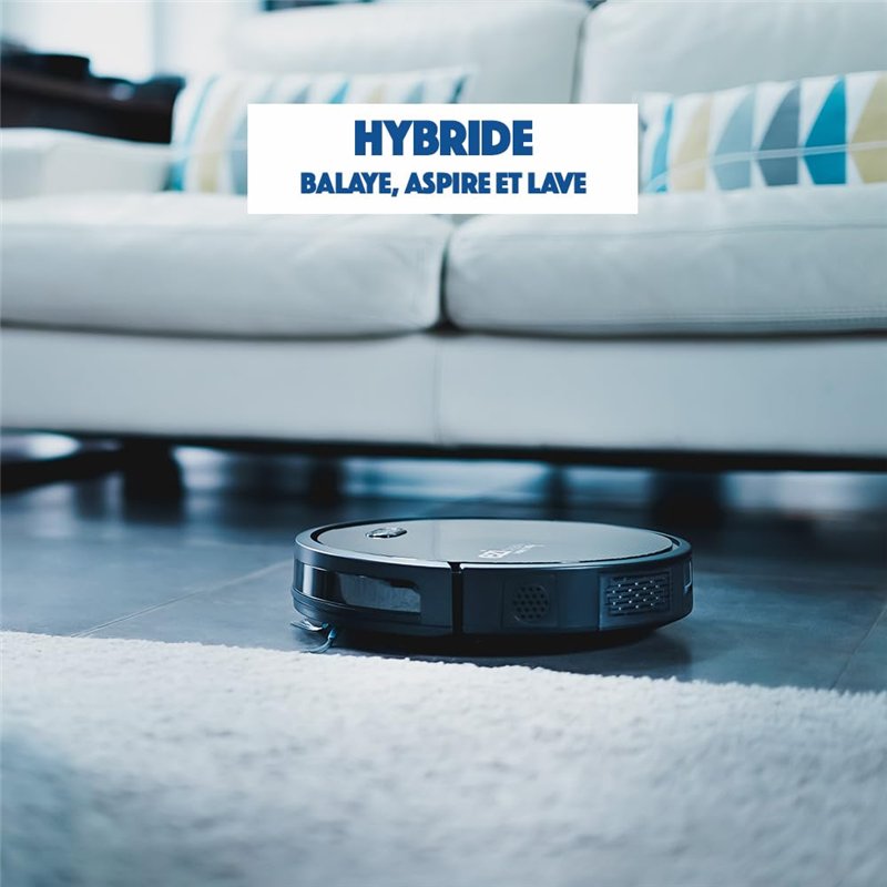 Image secondaire de Robot aspirateur laveur eziclean® Aqua connect x550