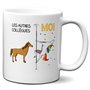L'Esprit Des Anges Tasse Mug Idée Cadeau Super Collègue de Travail Licorne Pole Dance Entreprise Nouveau Job