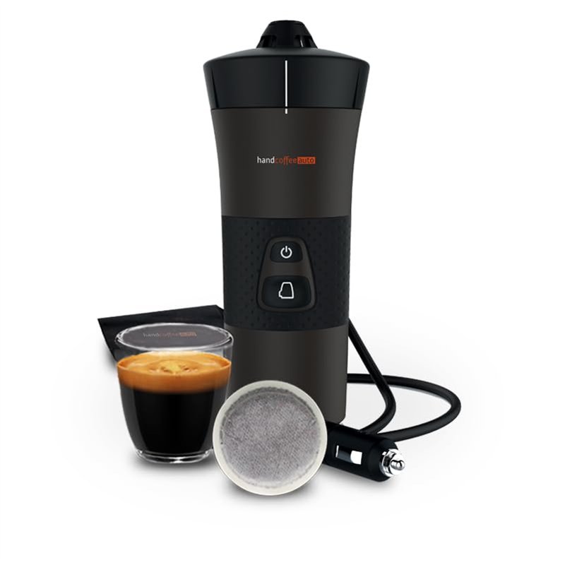 Handpresso – Cafetière 12V Handcoffee Auto 21000 | Machine a cafe voiture - Cafetiere 12v pour dosette Senseo - Cafetiere pour v