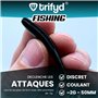 trifyd ® - Leurre Souple Truite Shad de 5 cm, Le Pack de 20 leurres de pêche + 5 têtes plombées