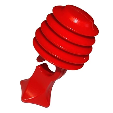 cyclingcolors Sonnette Trompe AVERTISSEUR Rouge DRAISIENNE Velo Trottinette Tricycle Bebe Enfant Soufflet KLAXON POUET Guidon Un